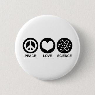 Science 6 Cm Round Badge