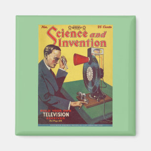 Science And Invention Magnet