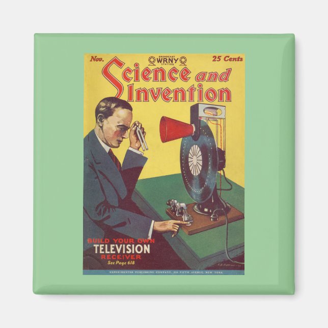 Science And Invention Magnet (Front)