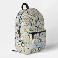 Science and Time Beige Kids Back To School