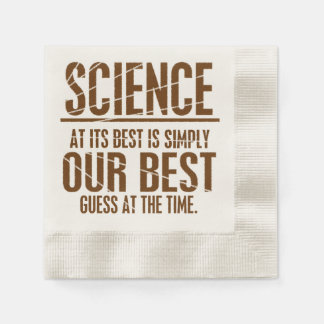 Science at Its Best Napkin