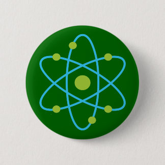 Science Atom 6 Cm Round Badge