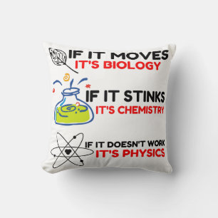 Science BIOLOGY CHEMISTRY PHYSICS Cushion