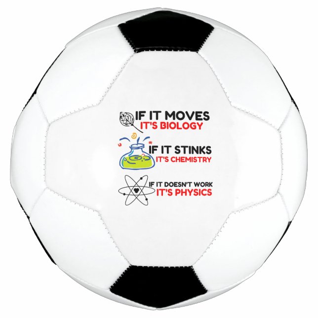 Science BIOLOGY CHEMISTRY PHYSICS Football (Front)