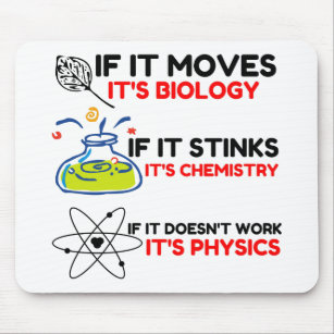 Science BIOLOGY CHEMISTRY PHYSICS Mouse Mat