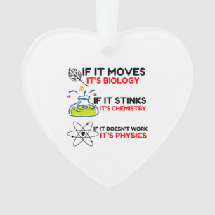 Science BIOLOGY CHEMISTRY PHYSICS Ornament