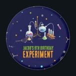 Science Birthday Magnet<br><div class="desc">Elevate the science-themed party atmosphere with our Chemistry Set Kids Birthday magnet! These vibrant magnets feature a captivating design of a chemistry set with neon-coloured accents,  perfectly complementing your science-themed celebration. Add a touch of scientific charm to your party with these delightful magnets!</div>