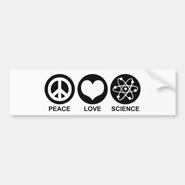 Science Bumper Sticker (Front)