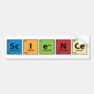 Science Bumper Sticker