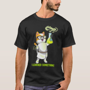 Science Cat Chemistry Cute Cation Pawsitive Elemen T-Shirt