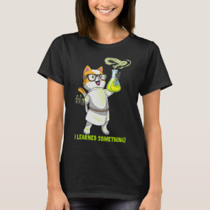 Science Cat Chemistry Cute Cation Pawsitive Elemen T-Shirt