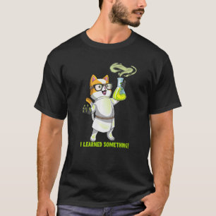 Science Cat Chemistry Cute Cation Pawsitive Elemen T-Shirt