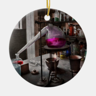 Science - Chemist - Chemistry for Medicine Ceramic Tree Decoration