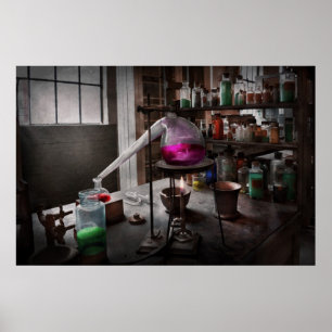 Science - Chemist - Chemistry for Medicine Poster