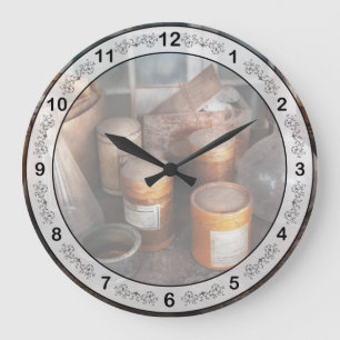 Science - Chemist - Ready to experiment Large Clock