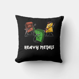 Science Chemistry Heavy Metals Nerd Geek Cushion