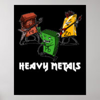 Science Chemistry Heavy Metals Nerd Geek
