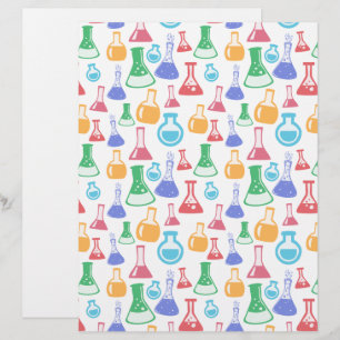 Science / Chemistry Pattern Cardstock