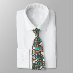 Science / Chemistry Pattern Tie<br><div class="desc">This tie makes a great,  unique gift for any science lover or teacher.  Show your appreciated for all science with this stylish and funny tie.</div>