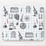 Science Chemistry Scientist Pattern Mouse Mat<br><div class="desc">A science themed chemistry pattern ideal for anyone who loves science,  chemistry,  biology etc. An ideal gift for scientists no matter the age.</div>