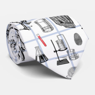 Science Chemistry Scientist Pattern Tie