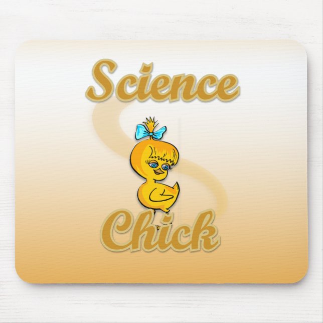 Science Chick Mouse Mat (Front)