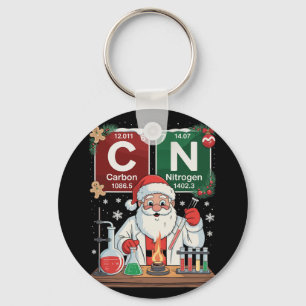 Science Christmas Carbon Nitrogen Six Seven 6 7 Me Key Ring