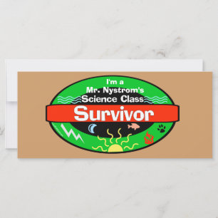 Science Class Survivor Including Periodic Table
