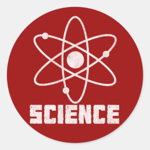 Science Classic Round Sticker
