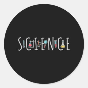 Science Classic Round Sticker