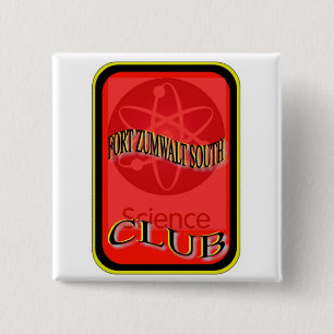 Science Club! 15 Cm Square Badge