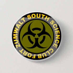 Science Club! 6 Cm Round Badge