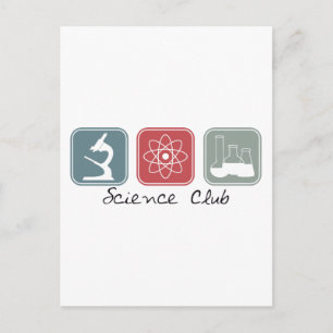 Science Club (Squares) Postcard