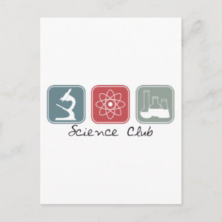 Science Club (Squares) Postcard