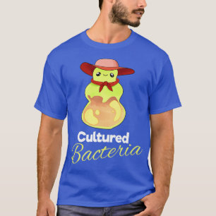 Science Cultured Bacteria Biology Pun Premium  T-Shirt