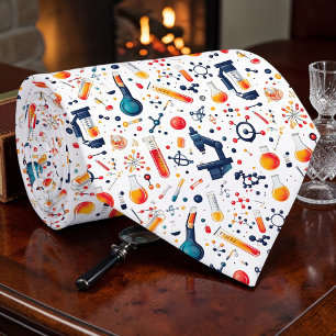 Science Custom Necktie