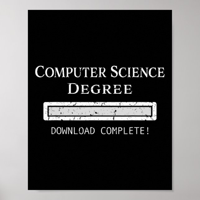 Science Degree Graduation  Poster (Front)