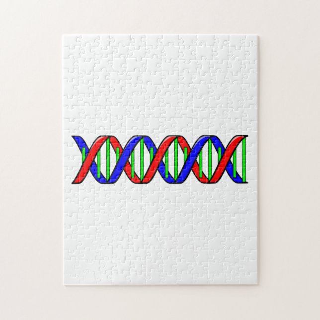 Science DNA Strand Jigsaw Puzzle (Vertical)