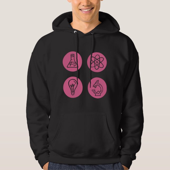 Science Elements Items Hoodie (Front)