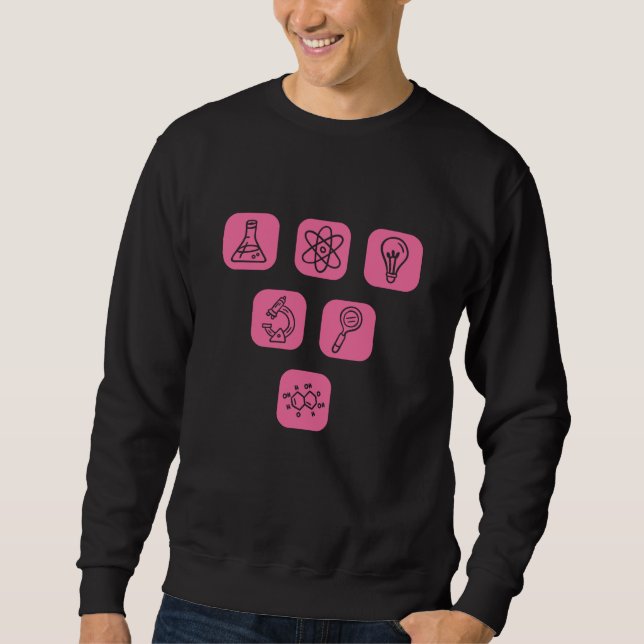 Science Elements Items Sweatshirt (Front)