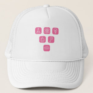 Science Elements Items Trucker Hat