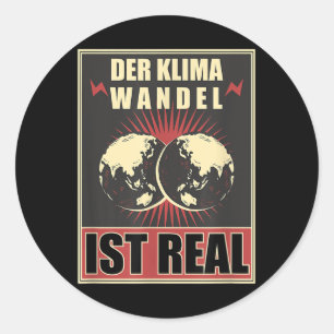 Science Environmental Protection Nerd Science Clim Classic Round Sticker