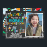 Science Experiment Birthday Party Invitation<br><div class="desc">Add a unique touch to your little ones birthday with this invitation!</div>