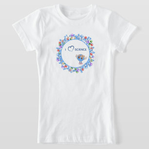Science Fair Atoms Molecules Particles Peace Atom T-Shirt