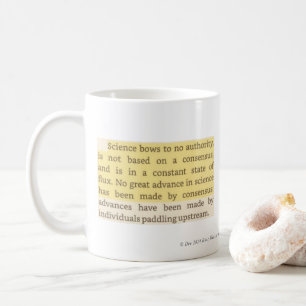 Science & Feynman Quotes by RoseWrites Mug