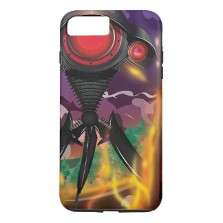 Science Fiction Alien Tripod Attack! iPhone 8 Plus/7 Plus Case