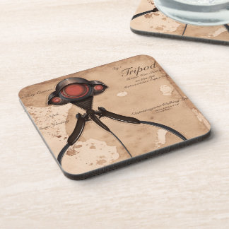 Science Fiction Alien Tripod Attack! Coaster