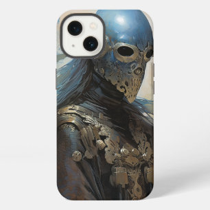 Science Fiction Alien Wearing Helmet Mask iPhone 13 Case