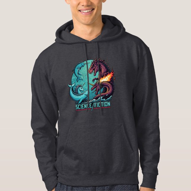 Science/Fiction Battle at Sea Hoodie (Front)