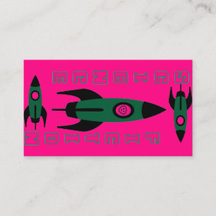 Science Fiction Bookmark Business Card